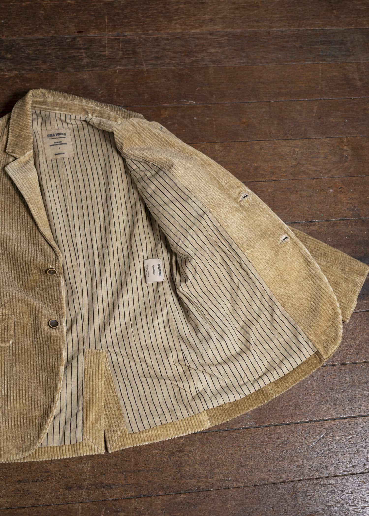 UMA WANG 24AW JACAL JKT S