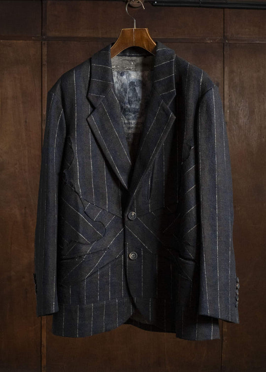 ZIGGY CHEN VELVET 3 BUTTON BLAZER 0M2630944