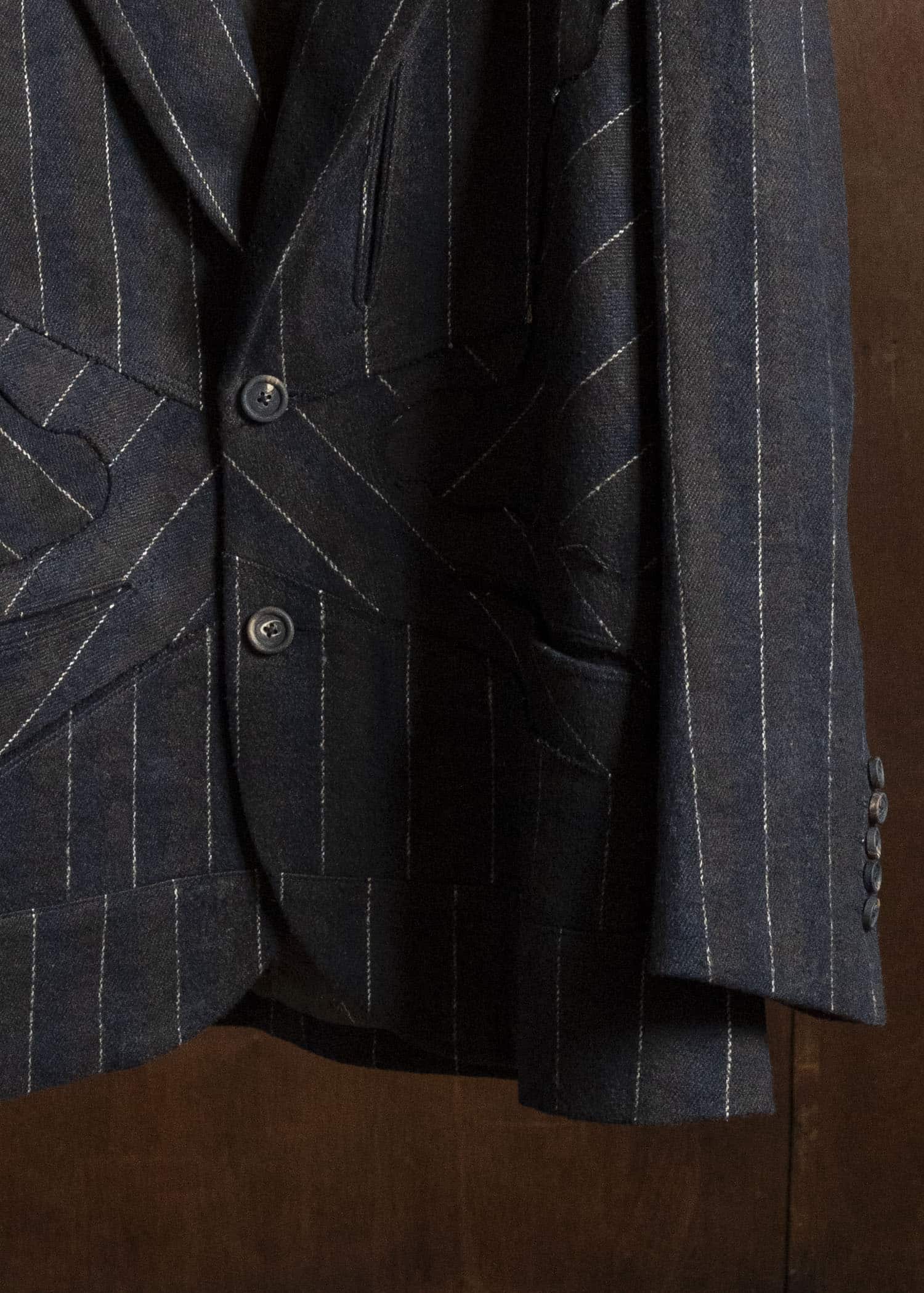 ZIGGY CHEN VELVET 3 BUTTON BLAZER 0M2630944