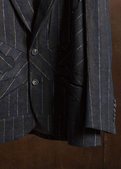 ZIGGY CHEN VELVET 3 BUTTON BLAZER 0M2630944