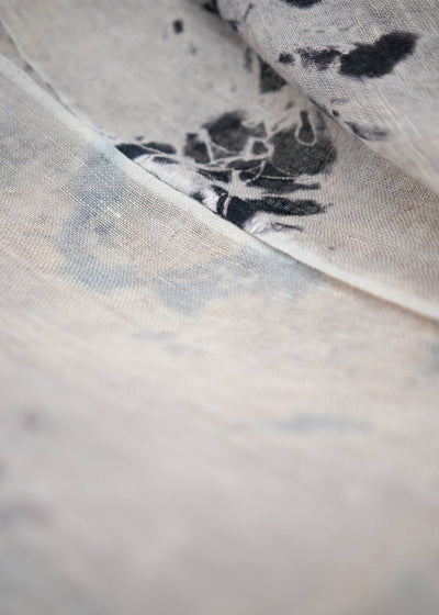 SUZUSAN Hand Woven Linen Shawl