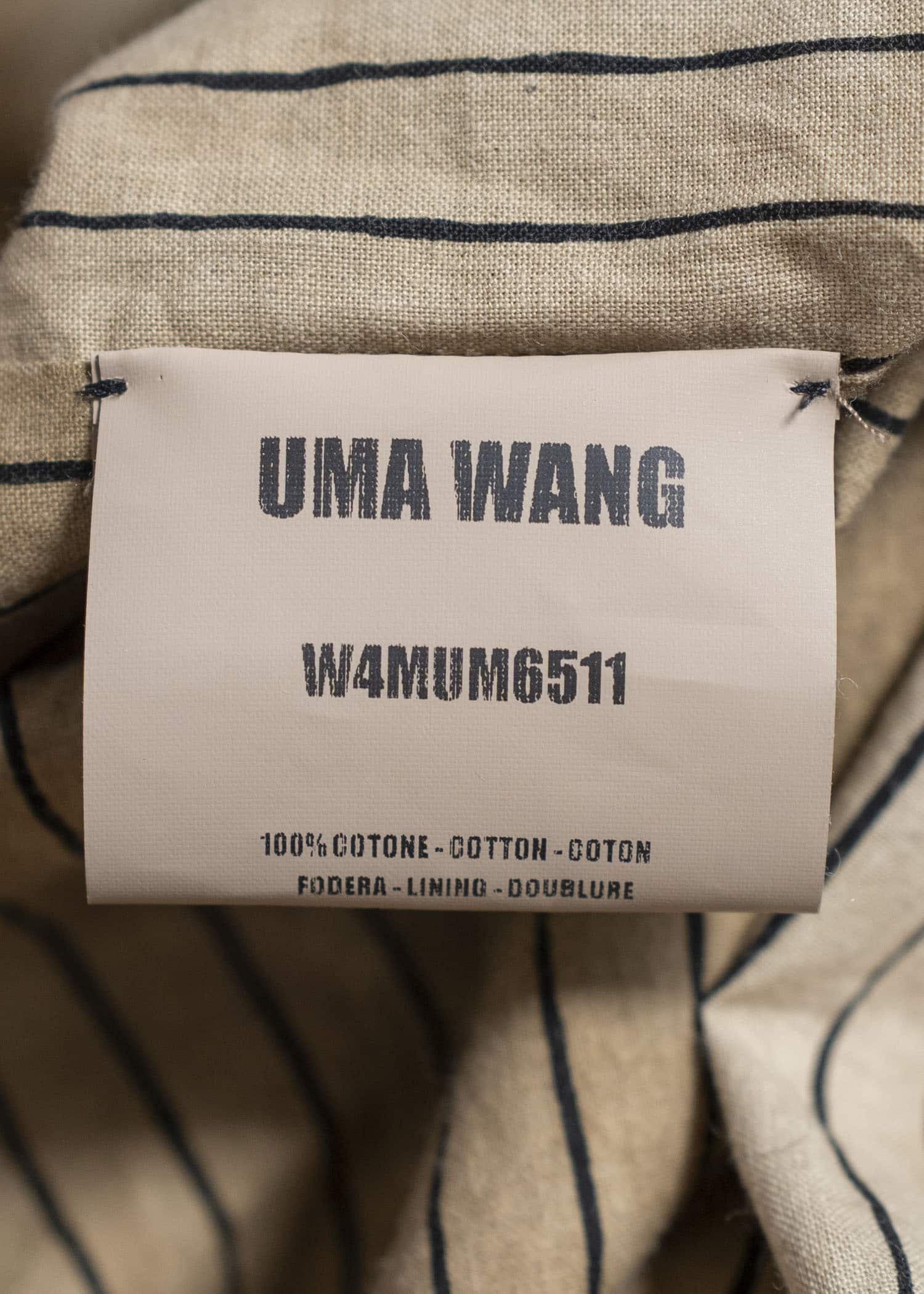 UMA WANG 24AW JACAL JKT M
