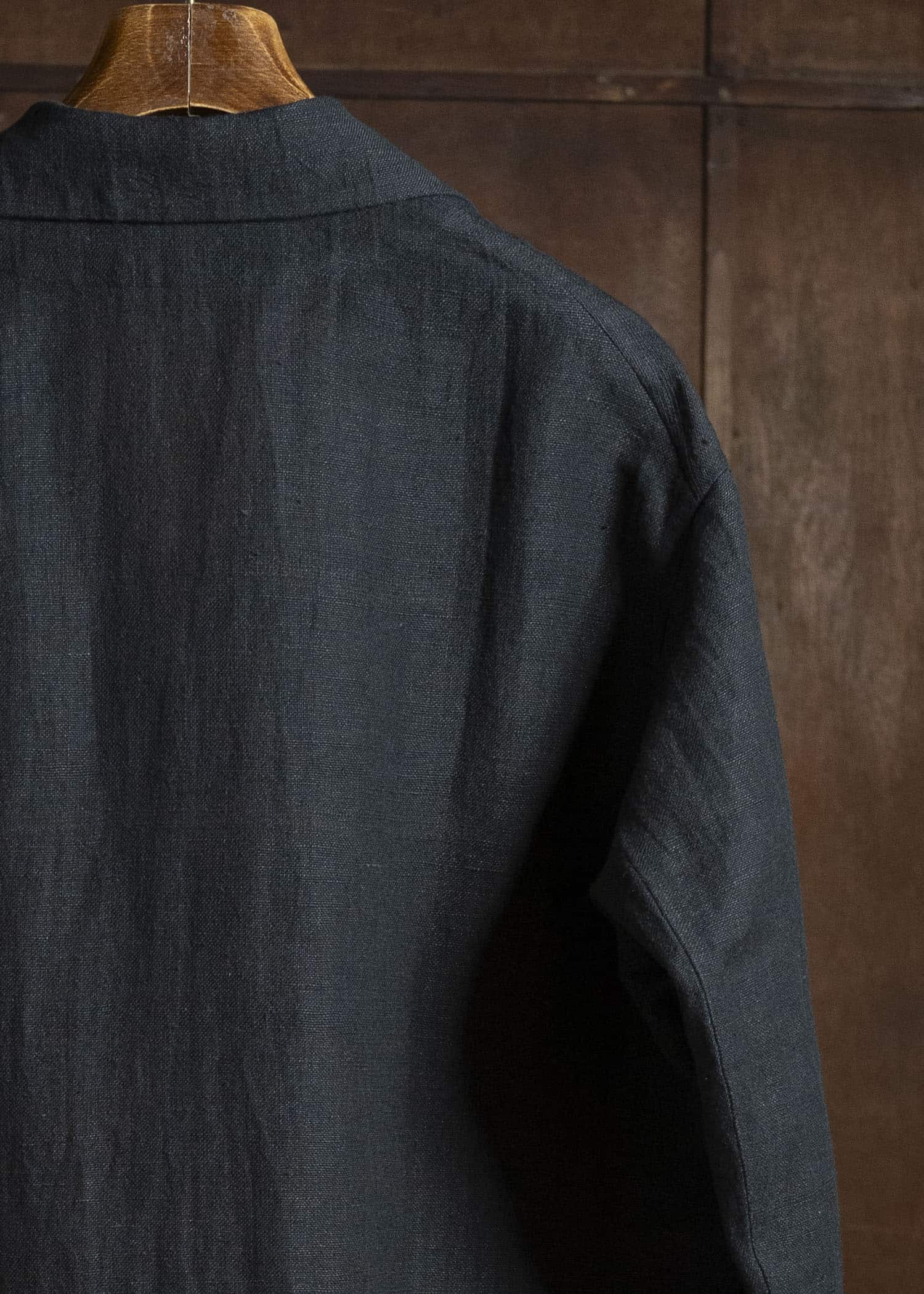 Jurgen Lehl カーディリネン平コート J0561FCM361 墨