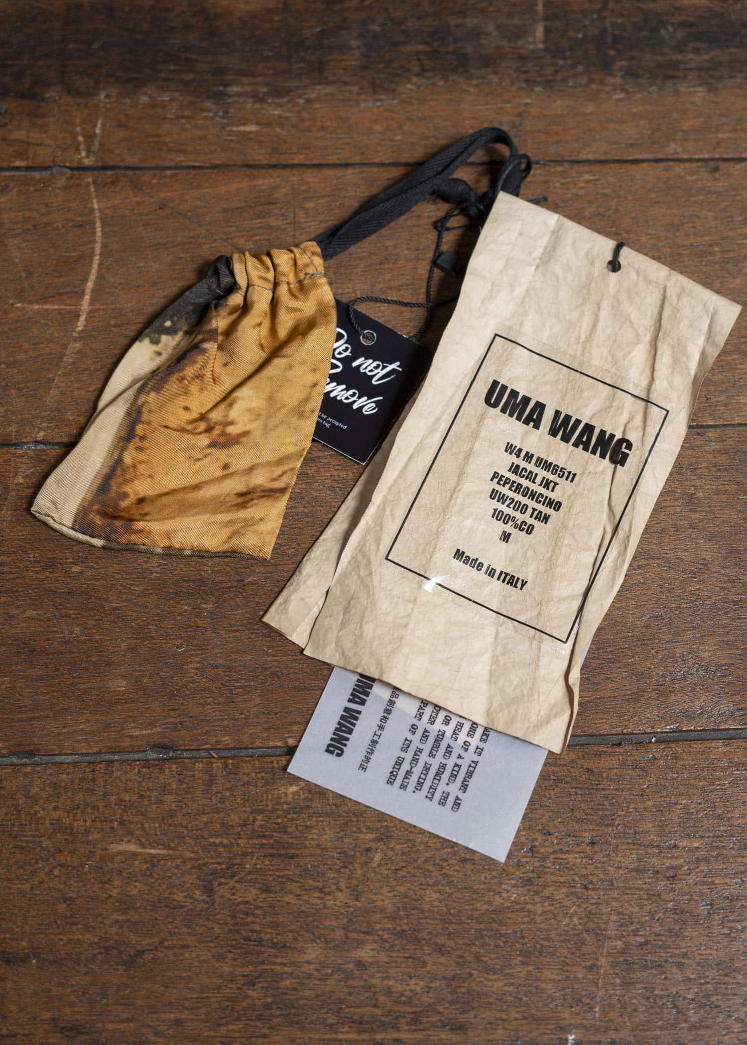 UMA WANG 24AW JACAL JKT M