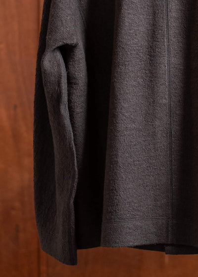 Jurgen Lehl Cotton Linen Pile Blouson Ink J0551UJM121