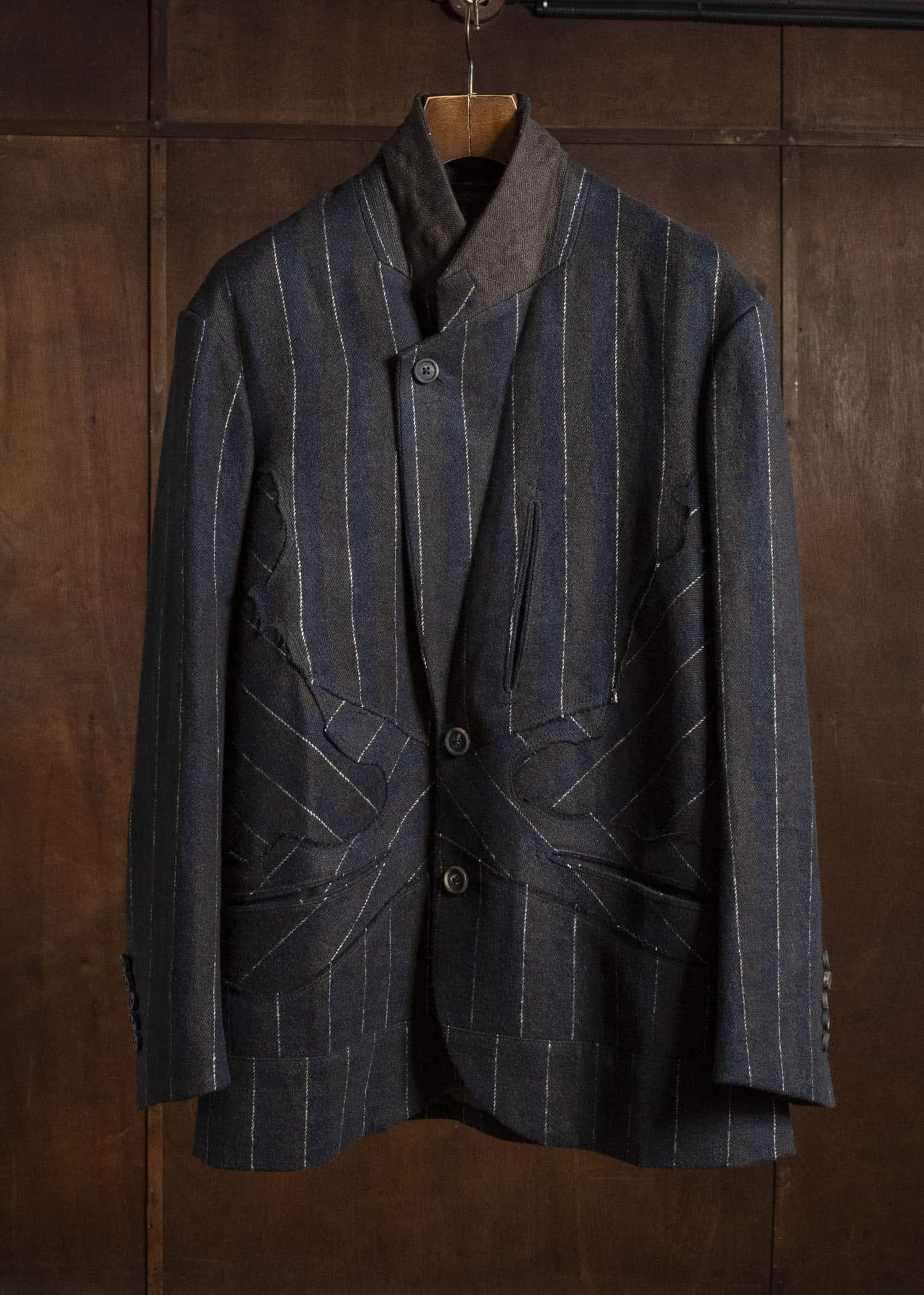 ZIGGY CHEN VELVET 3 BUTTON BLAZER 0M2630944