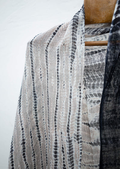 SUZUSAN Hand Woven Linen Shawl