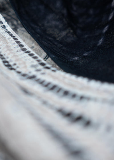 SUZUSAN Hand Woven Linen Shawl