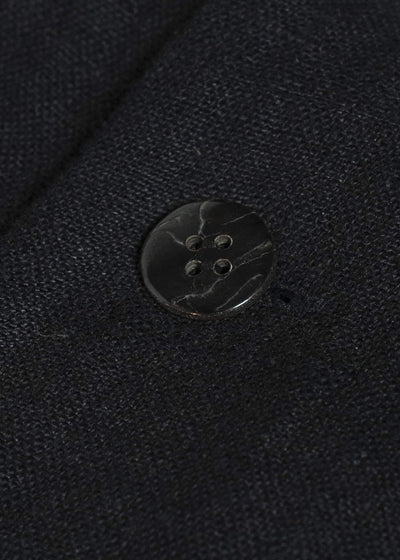 Jurgen Lehl Cardigan Linen Coat J0561FCM361 Black