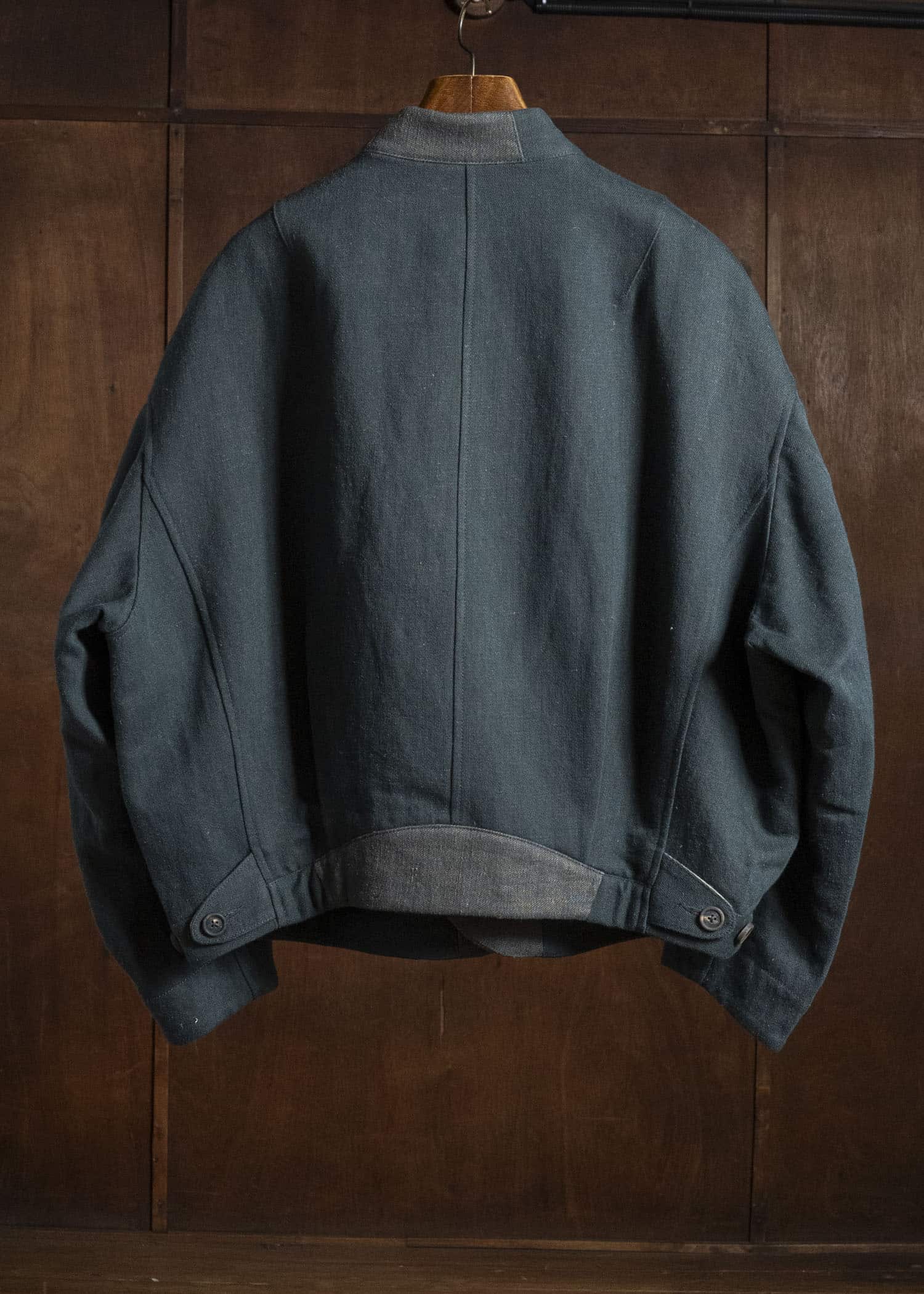 ZIGGY CHEN COLLAGED CROPPED DENIM JACKET 0M2630909