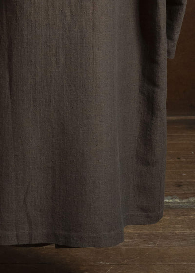 Jurgen Lehl カーディリネン平コート J0561FCM361 茶