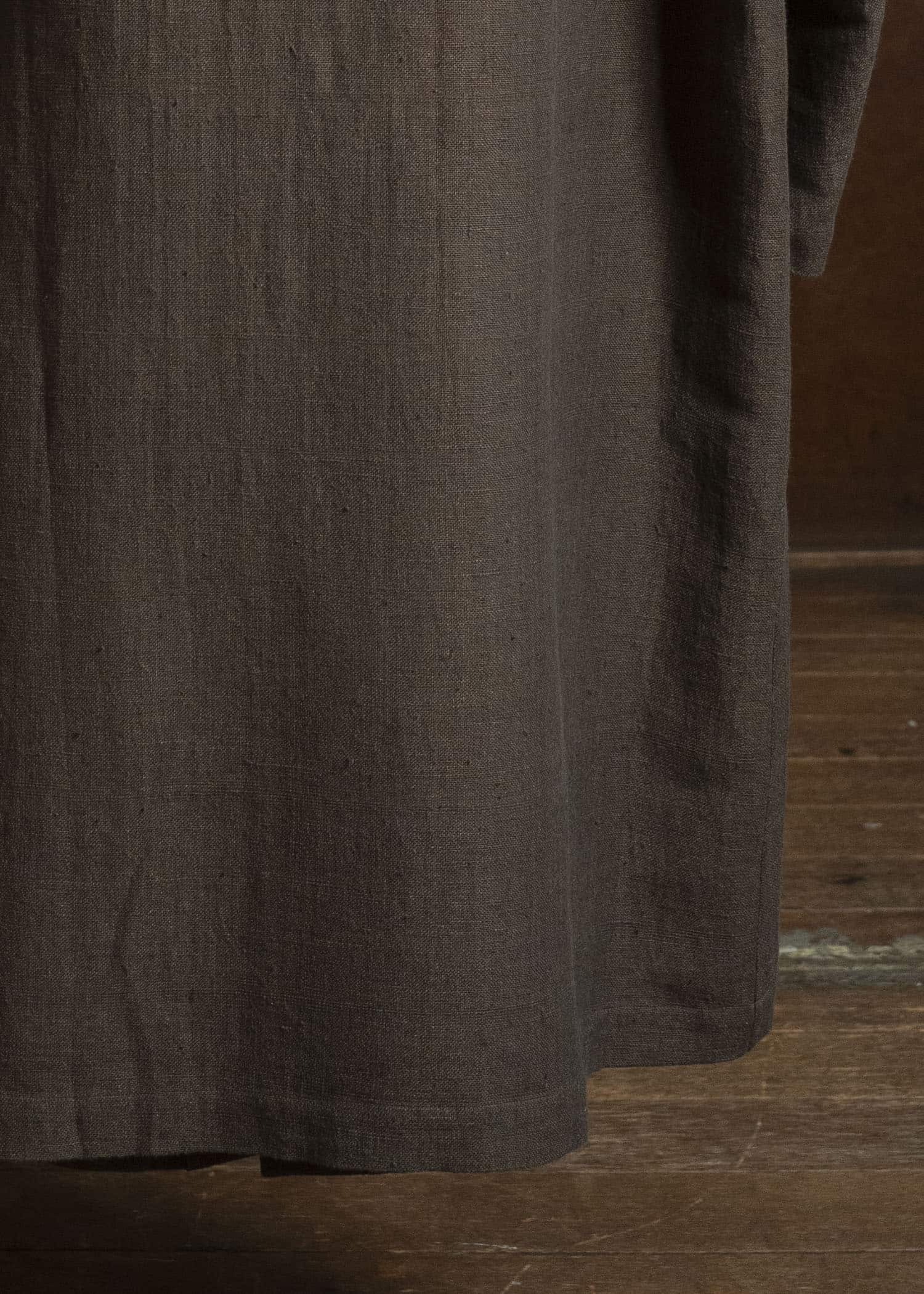 Jurgen Lehl カーディリネン平コート J0561FCM361 茶