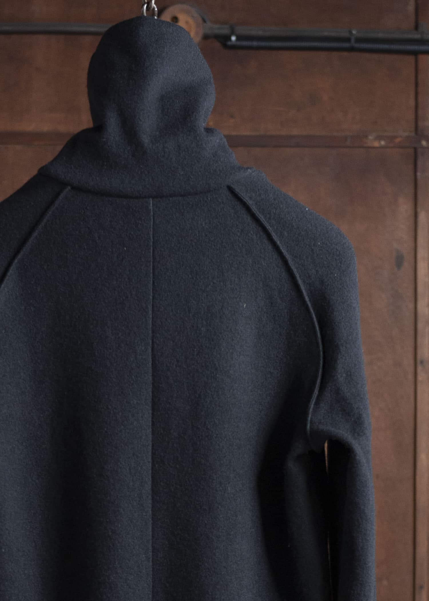 individual sentiments アナトミカルハイネックウールニットソー