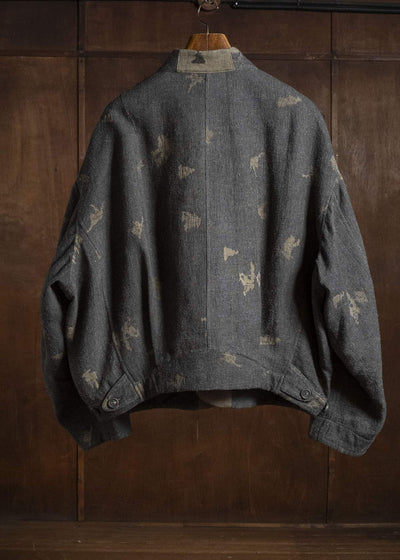 ZIGGY CHEN JACQUARD CROPPED JACKET 0M2630912