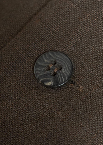 Jurgen Lehl Cardigan Linen Coat J0561FCM361 Brown