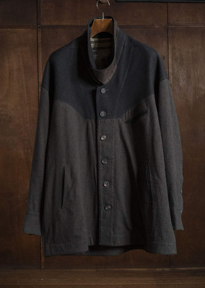 ZIGGY CHEN COLLAGED SHIRT JACKET 0M2630719