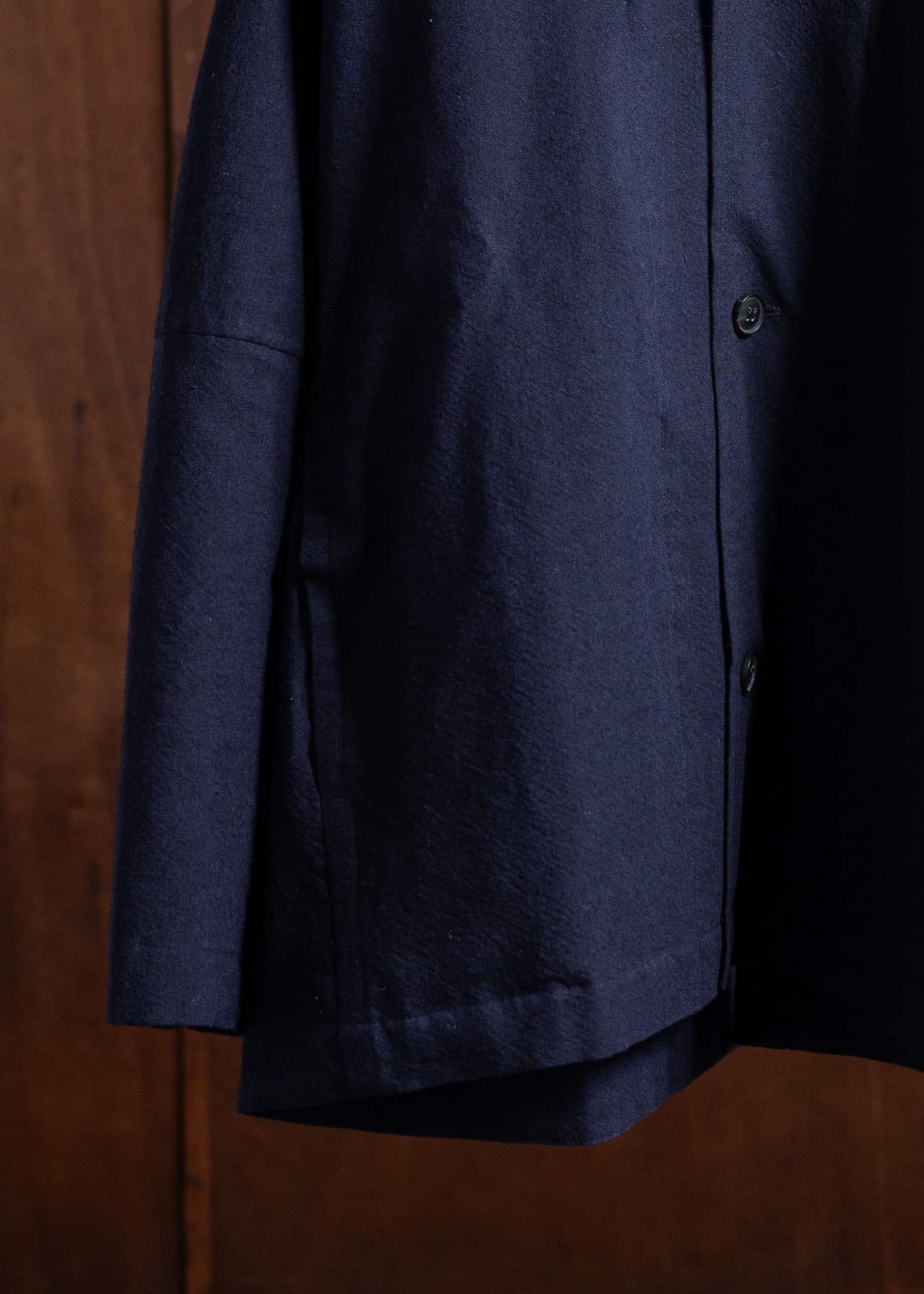 JAN-JAN VAN ESSCHE JACKET#56 Atelier Style Jacket Cotton Wool Washed Twill Midnight