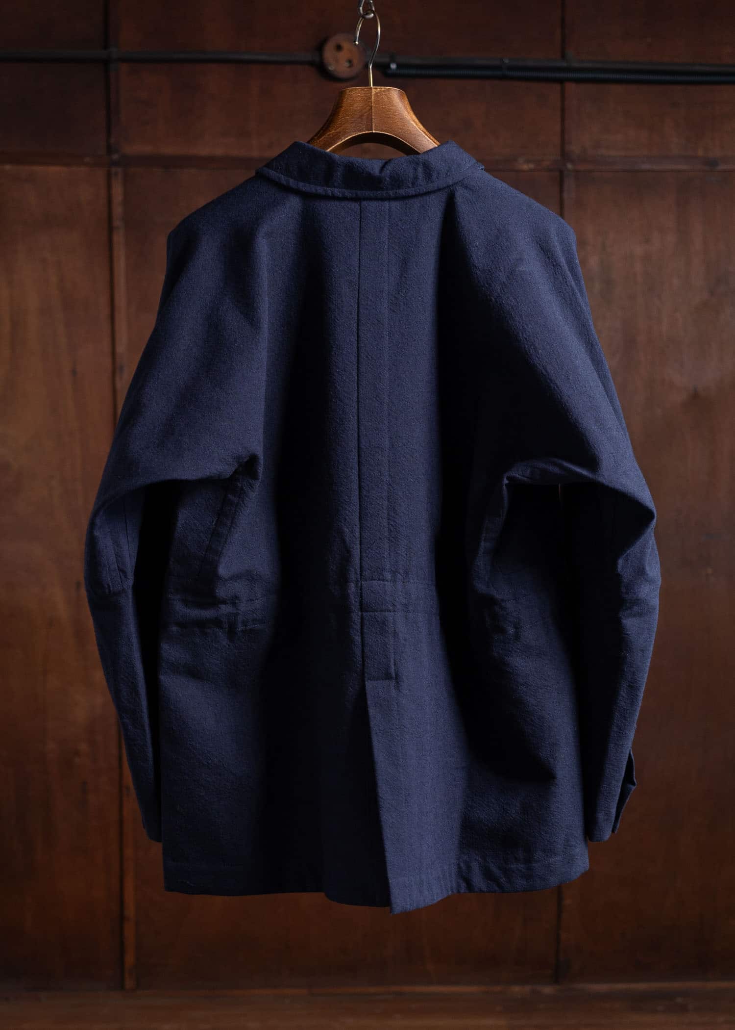 JAN-JAN VAN ESSCHE JACKET#56 Atelier Style Jacket Cotton Wool Washed Twill Midnight