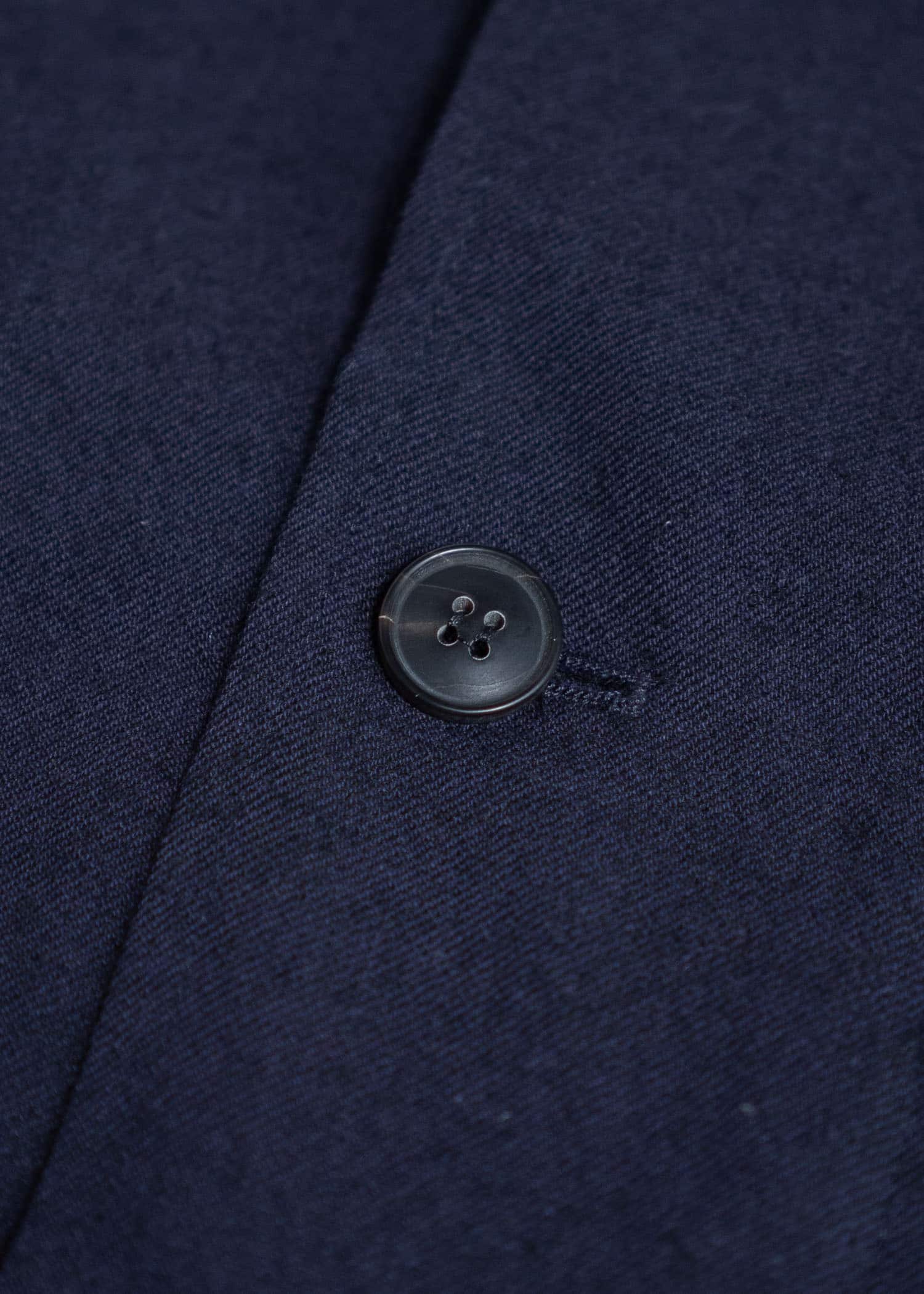 JAN-JAN VAN ESSCHE JACKET#56 Atelier Style Jacket Cotton Wool Washed Twill Midnight