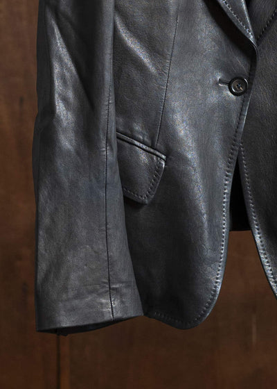 ANN DEMEULEMEESTER LEATHER JACKET