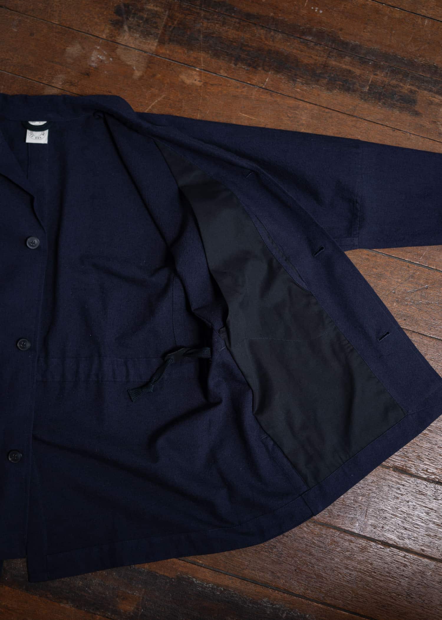 JAN-JAN VAN ESSCHE JACKET#56 Atelier Style Jacket Cotton Wool Washed Twill Midnight