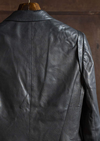 ANN DEMEULEMEESTER LEATHER JACKET