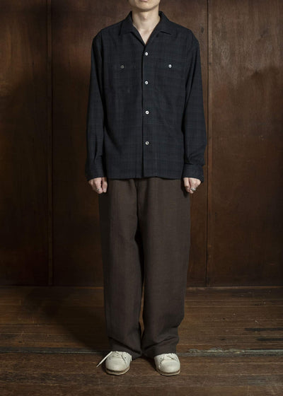 Taiga Takahashi Lot.102-Black Sir Guy Shirt Black