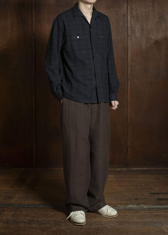 Taiga Takahashi Lot.102-Black Sir Guy Shirt Black