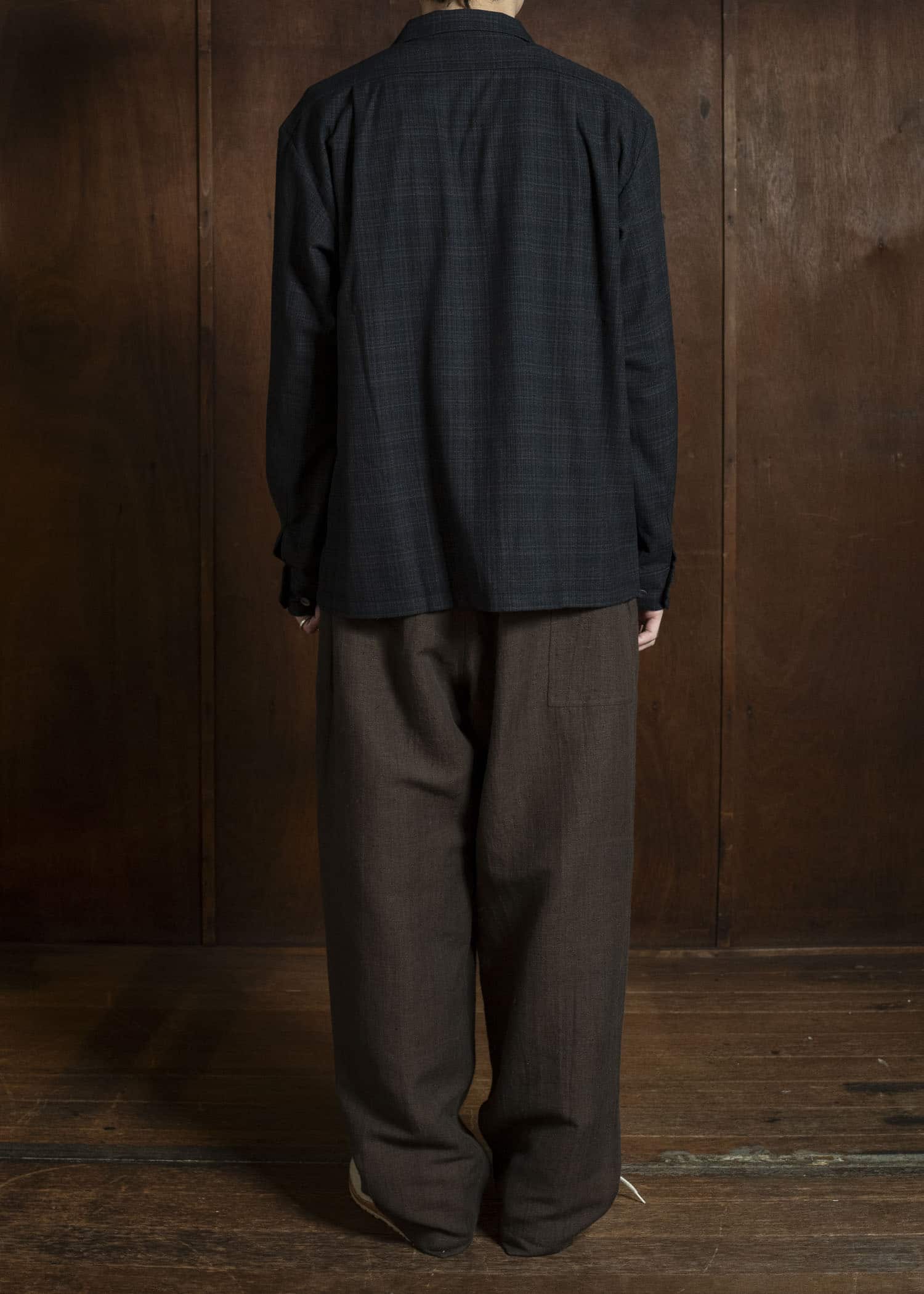 Taiga Takahashi Lot.102-Black Sir Guy Shirt Black