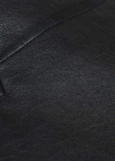 ANN DEMEULEMEESTER LEATHER JACKET