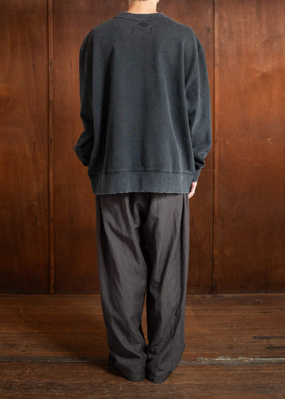 Professor.E DISTRESSED LS 25SS-PE-TTL-01-BLACK