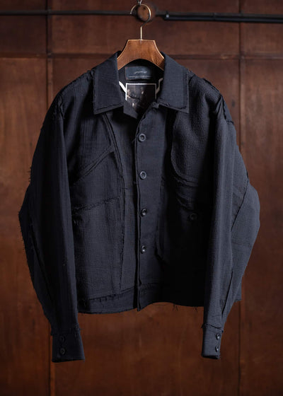 Professor.E IMPROPER JKT 25SS-PE-JKT-10-BLACK