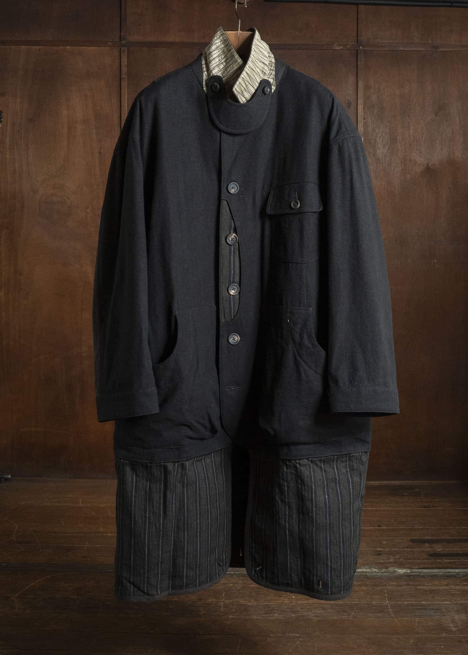 ZIGGY CHEN FOLDED SHORT COAT 0M2631102