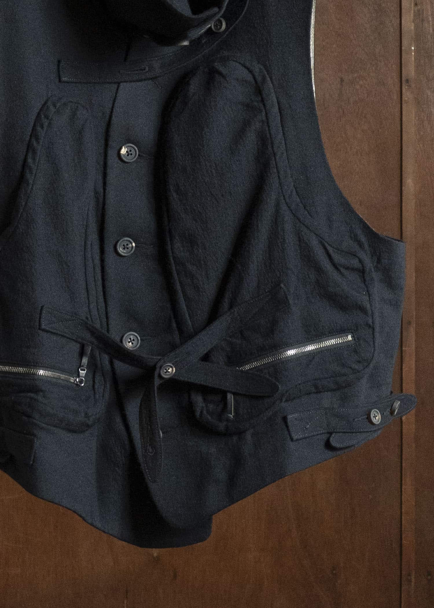 ZIGGY CHEN HIGH-NECK UTILITY VEST 0M2630102