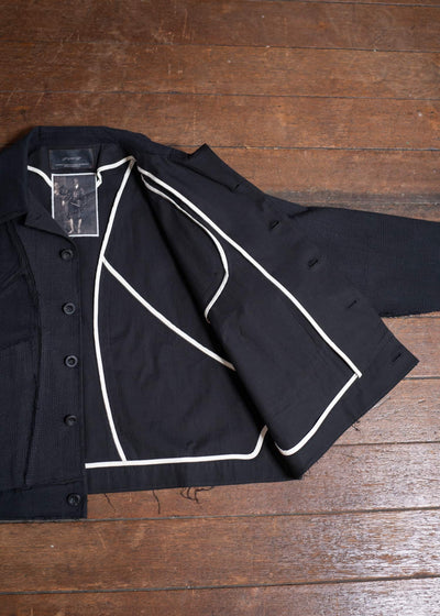 Professor.E IMPROPER JKT 25SS-PE-JKT-10-BLACK