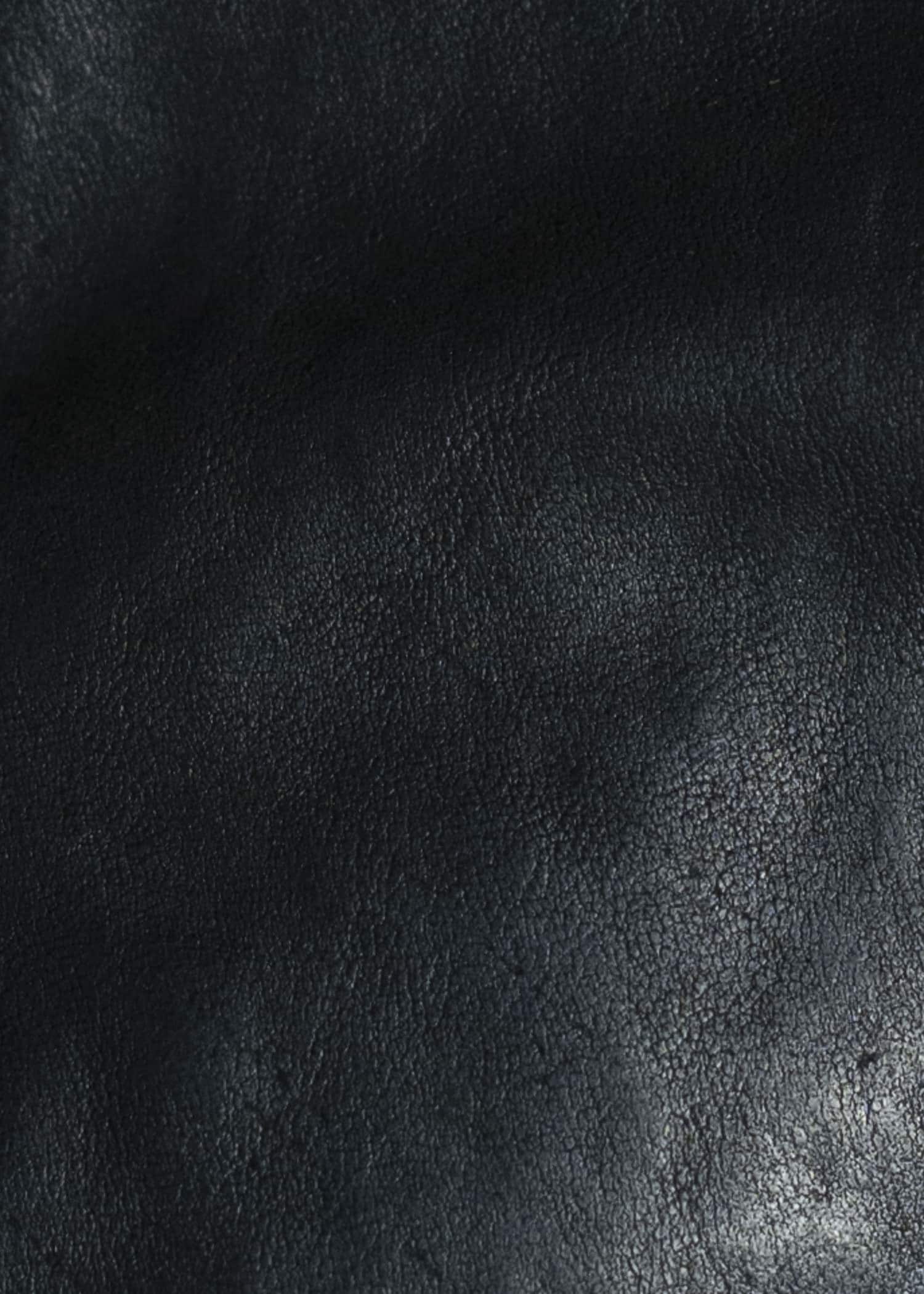 boris bidjan saberi ZIPPER22 HORSE LEATHER JACKET