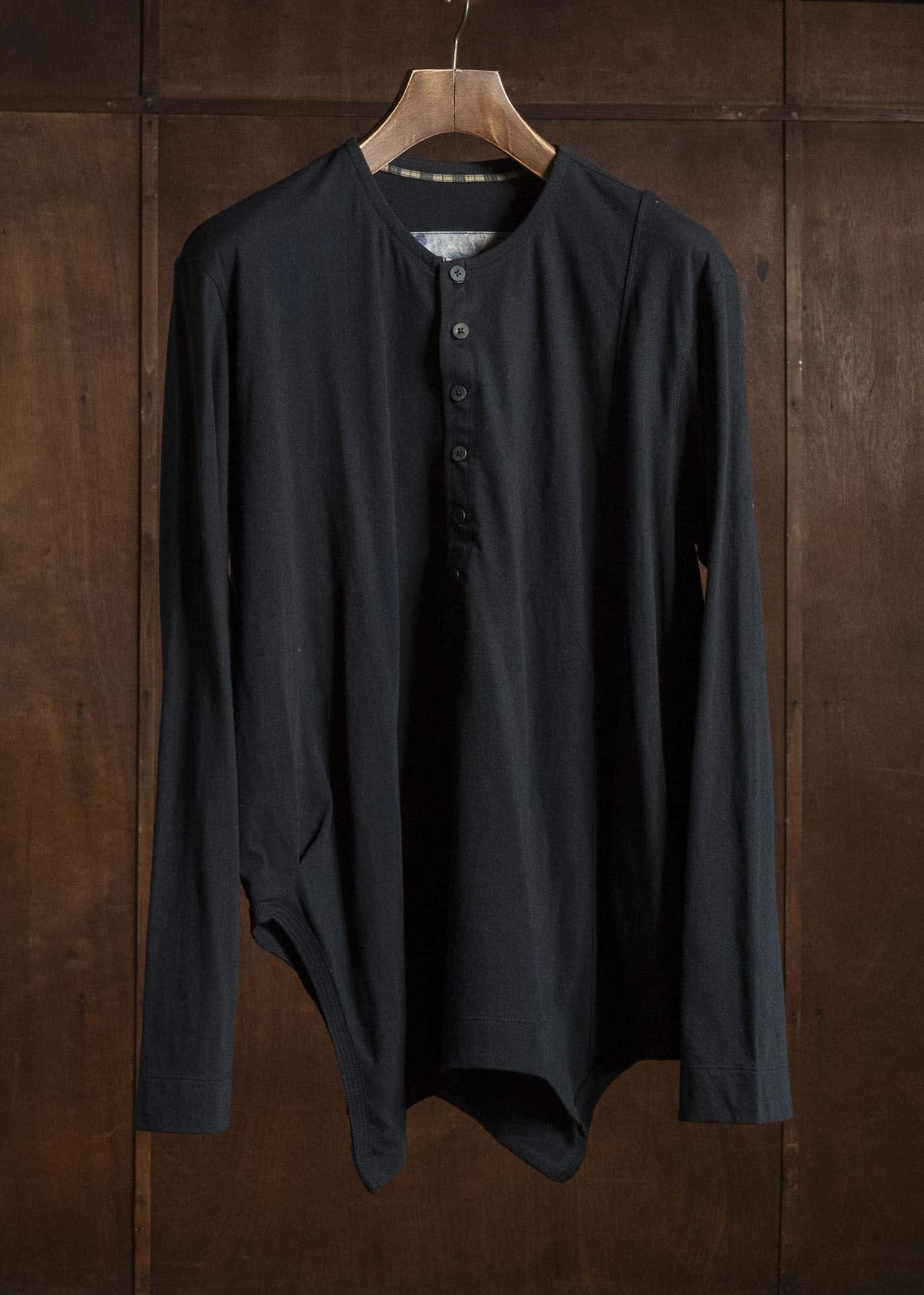 ZIGGY CHEN CLASSIC HENLEY-NECK T-SHIRT 0M2630201