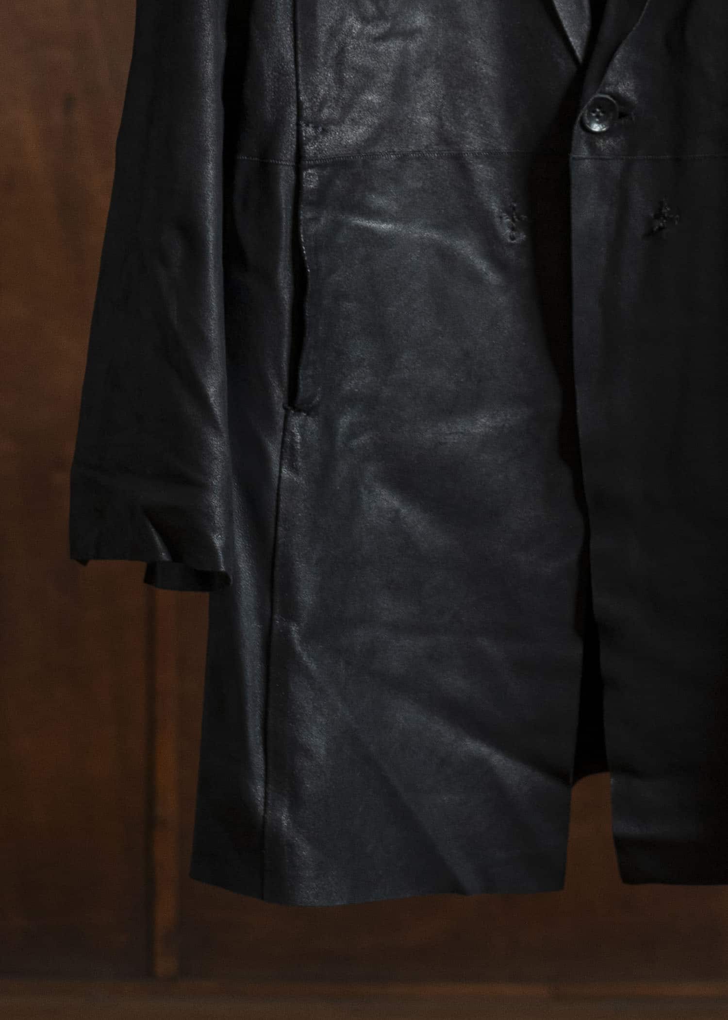 ISAMU KATAYAMA BACKLASH INDIAN GOAT LEATHER JACKET