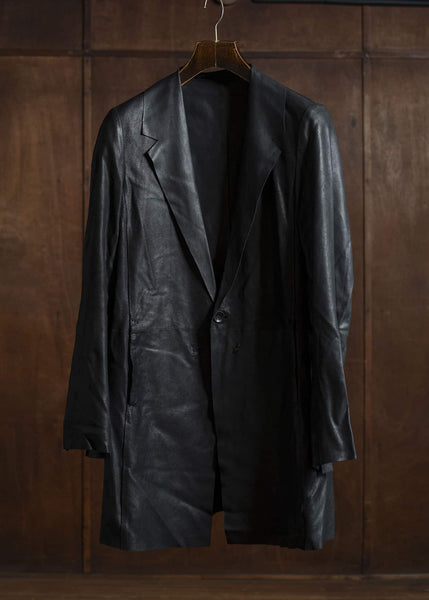 ISAMU KATAYAMA BACKLASH INDIAN GOAT LEATHER JACKET