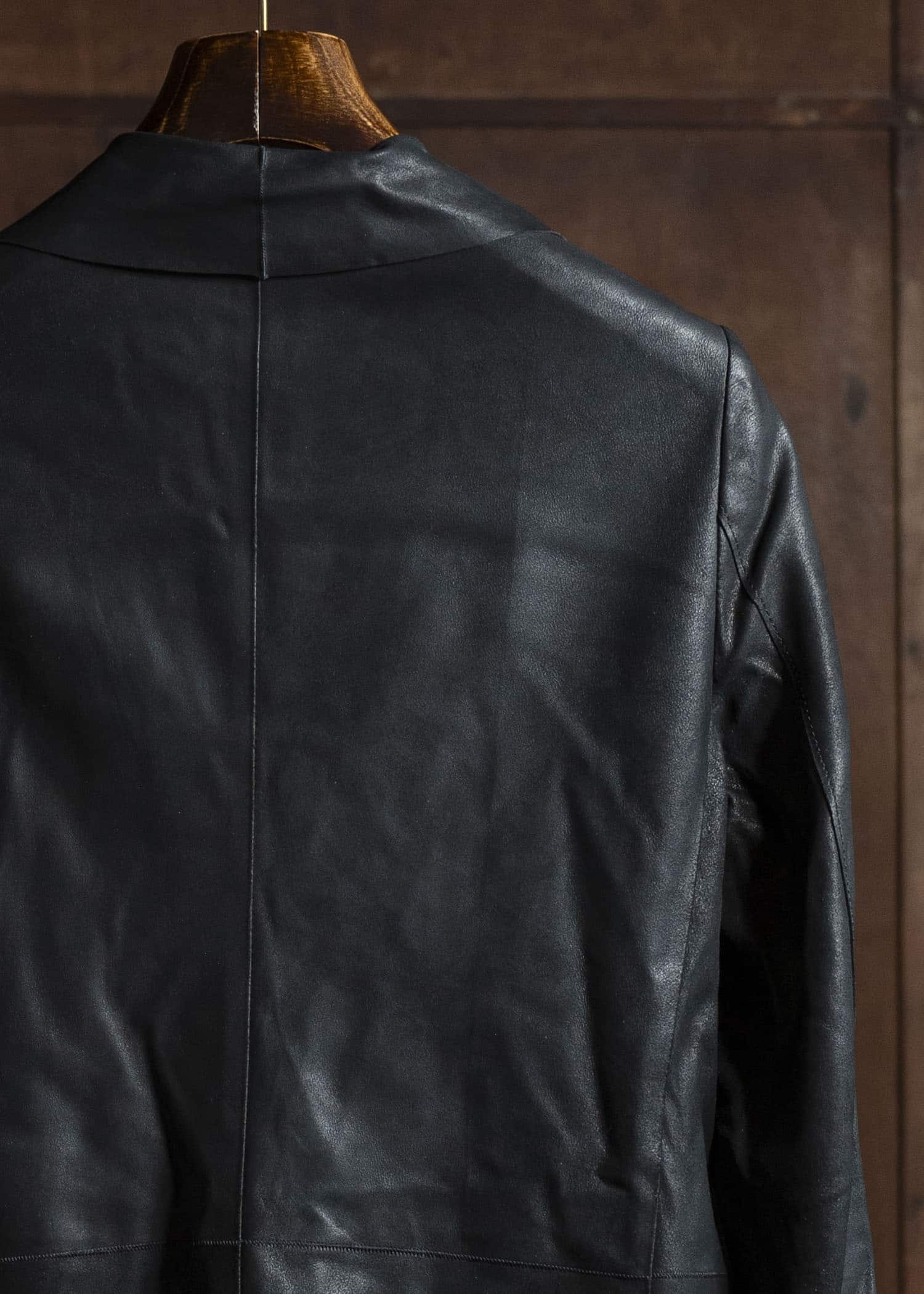 ISAMU KATAYAMA BACKLASH INDIAN GOAT LEATHER JACKET