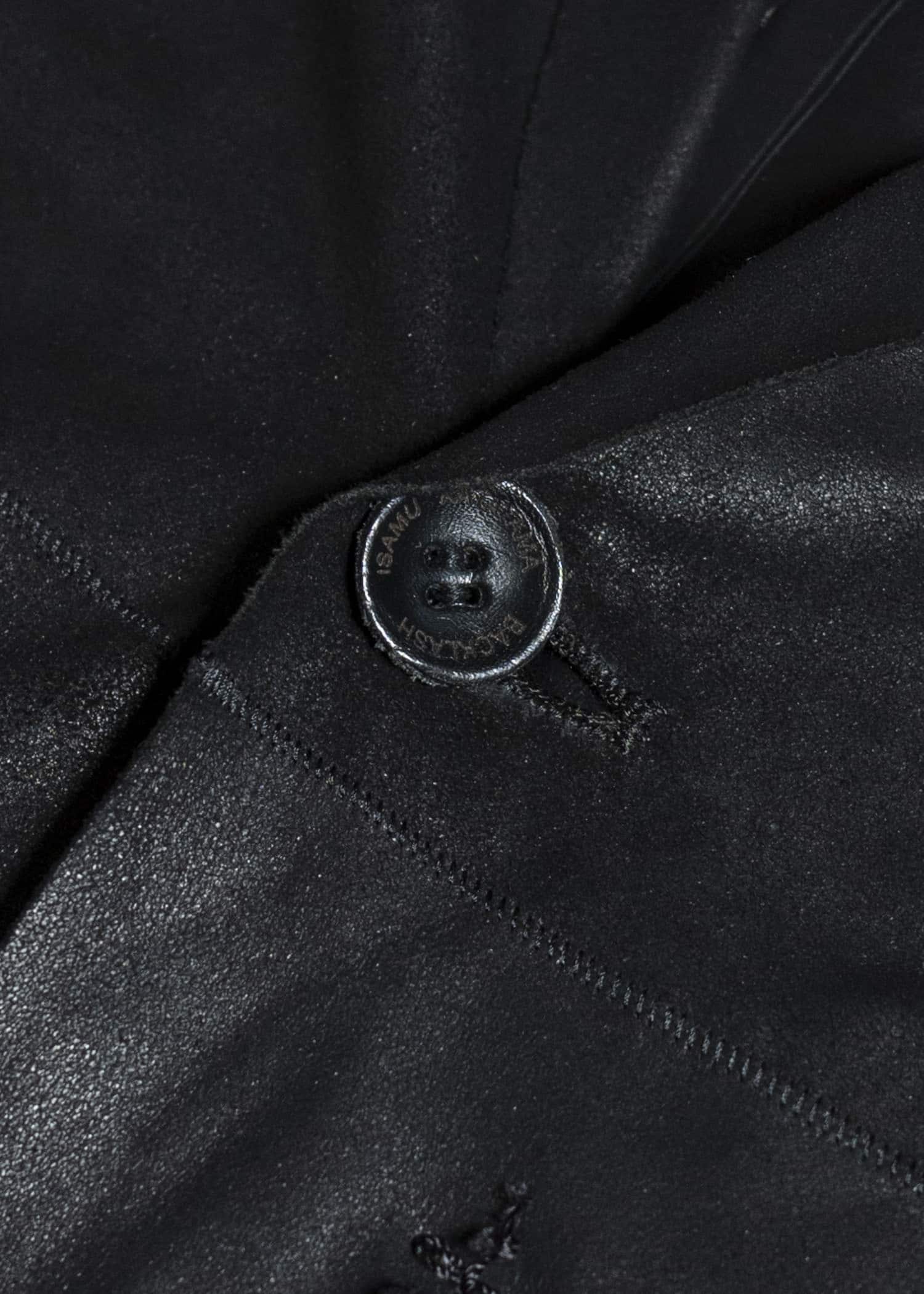 ISAMU KATAYAMA BACKLASH INDIAN GOAT LEATHER JACKET