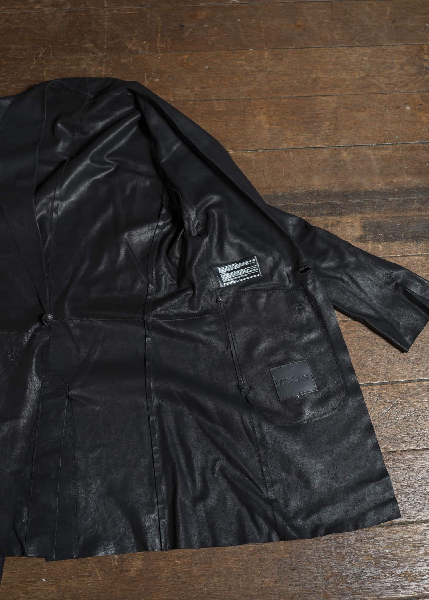 ISAMU KATAYAMA BACKLASH INDIAN GOAT LEATHER JACKET