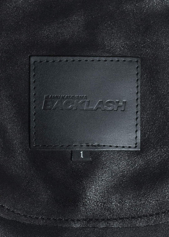 ISAMU KATAYAMA BACKLASH INDIAN GOAT LEATHER JACKET