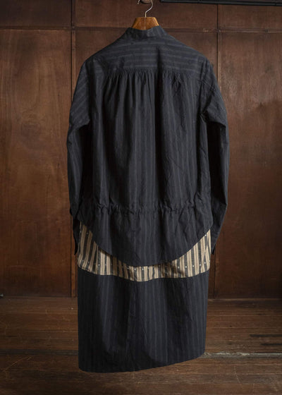 ZIGGY CHEN MANDARIN COLLAR LONG SHIRT 0M2630727