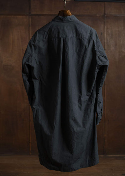 KLASICA COTTON LONG SHIRT BLACK