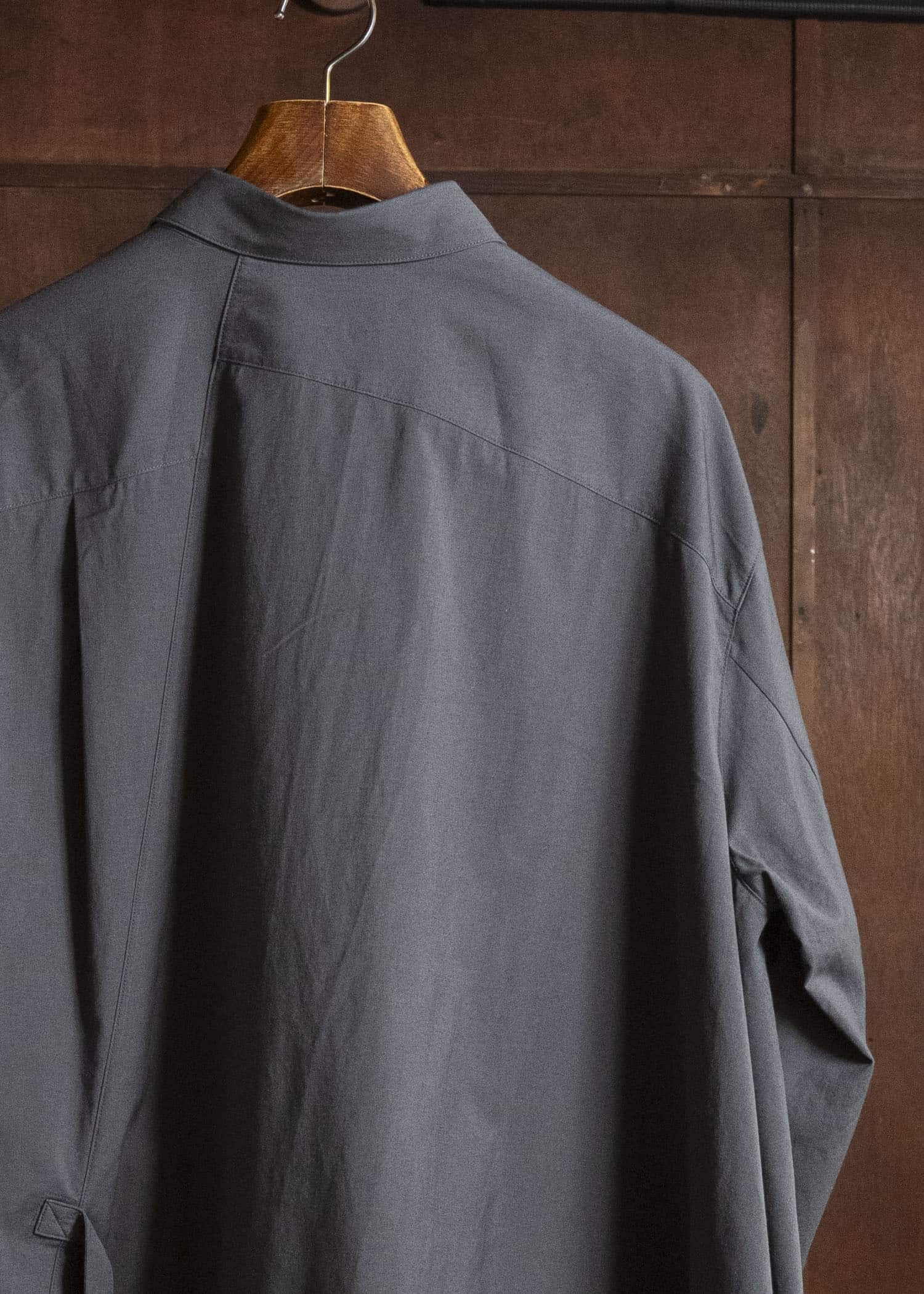 ZIGGY CHEN ASYMMETRIC PONCHO SHIRT 0M2630717