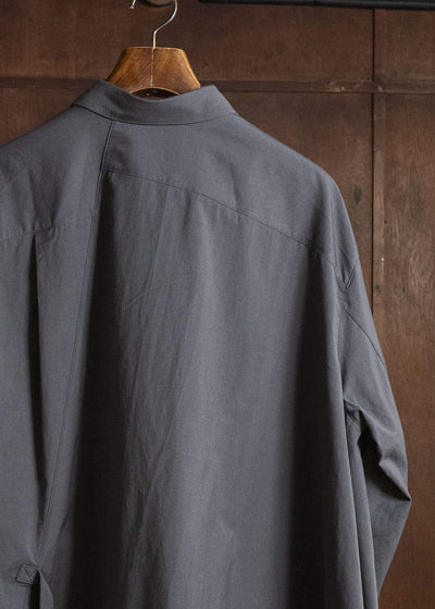 ZIGGY CHEN ASYMMETRIC PONCHO SHIRT 0M2630717