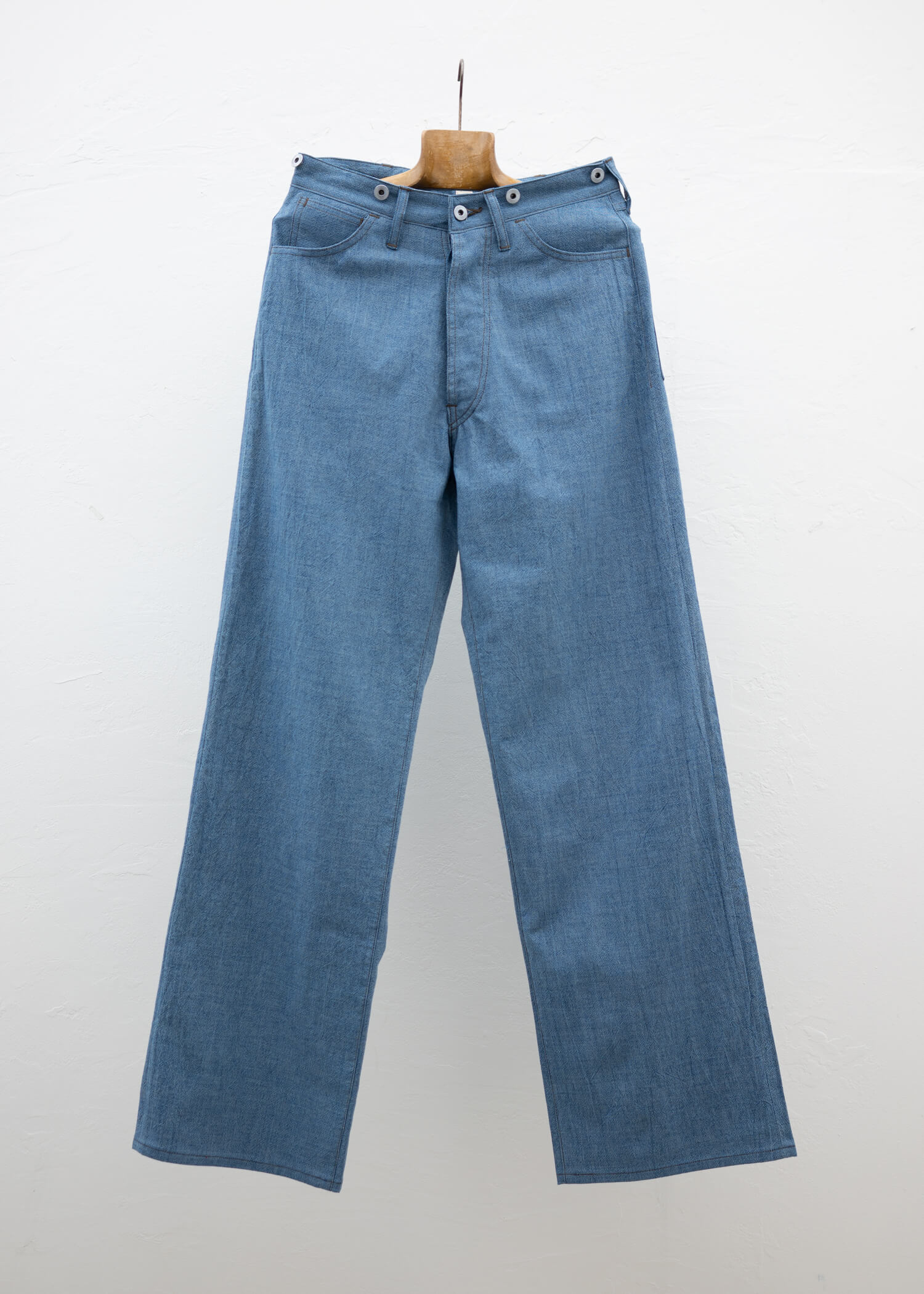 Taiga Takahashi LOT .209 BUCKLE-BACKED TROUSERS