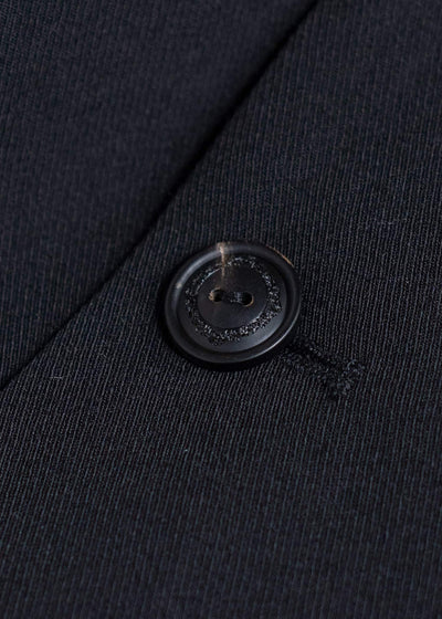 Professor.E GATHERED BLAZER 25SS-PE-JKT-02-BLACK