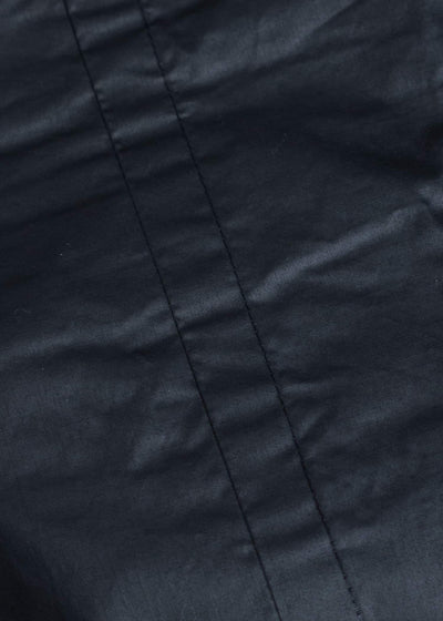 JAN-JAN VAN ESSCHE BAG#37 Small Carrier Bag Coated Cotton Ribstop Off Black